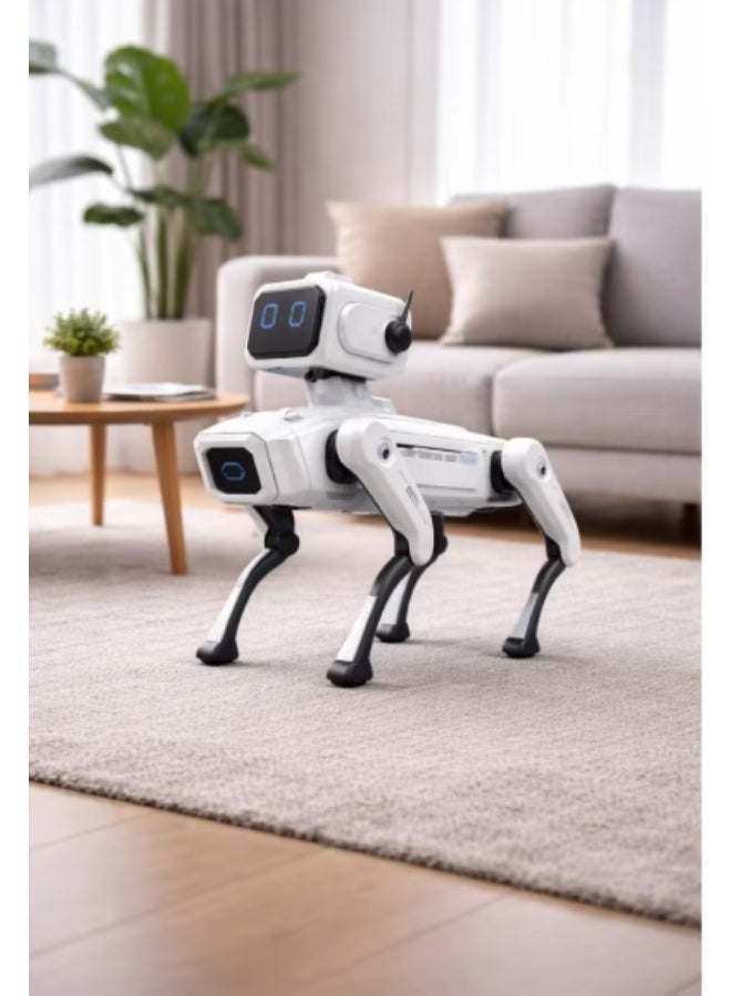 Smart Rc Robot Dog With Voice Control And Interactive Movements – Rechargeable Kids Toy - Image 1