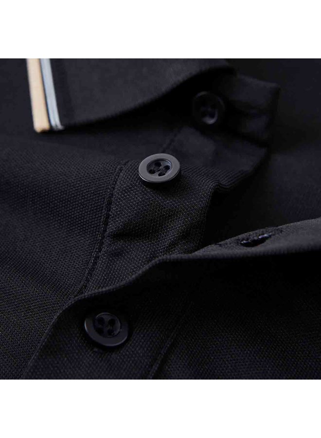 Tucano men's Polo Shirt Short Sleeve Summer Business Casual Turn-down Collar Top For Middle-aged & Elderly Fathers - Image 5