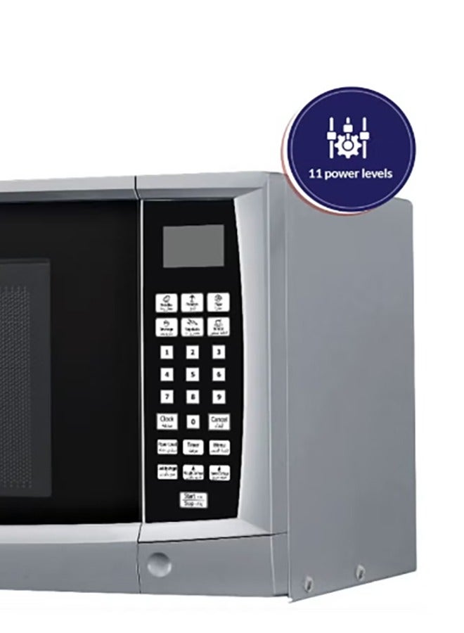 Arrow 23L Microwave Digital Controller, 900W | 11 Microwave Power Levels | Silver Color | Speed & Weight Defrost | Digital Control Panel | Cooking and Signal | Child Safety Lock | RO-23MGS - Image 2