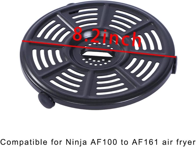 Croask Air Fryer Replacement Crisper Plate For Ninja AF100 to AF150,Grill Pan for Ninja FD401 Foodi OP300 to OP500 Crisper Plate,Air fryer Accessories,Non-Stick - Image 2