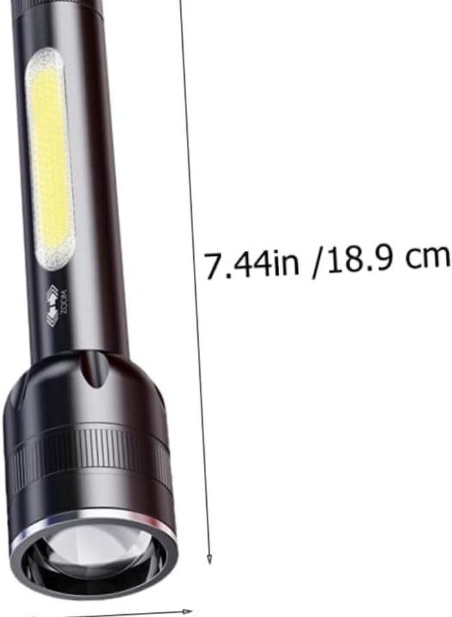 High Power 50000 Lumens Rechargeable LED Flashlight USB Solar Emergency Torch - Image 3