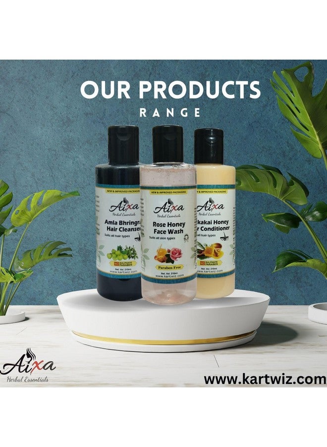 Khadi Herbal Herbigiri Herbal Rose and Honey Soothing Body Wash (420 ml) - Image 2