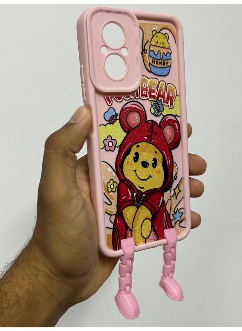 جراب خلفي بتصميم كرتوني جديد مع هاتف ريلمي C67 - Image 5