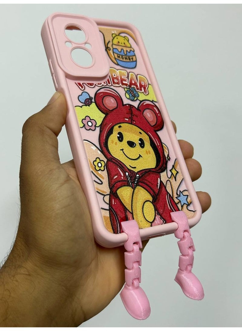 جراب خلفي بتصميم كرتوني جديد مع هاتف ريلمي C67 - Image 4