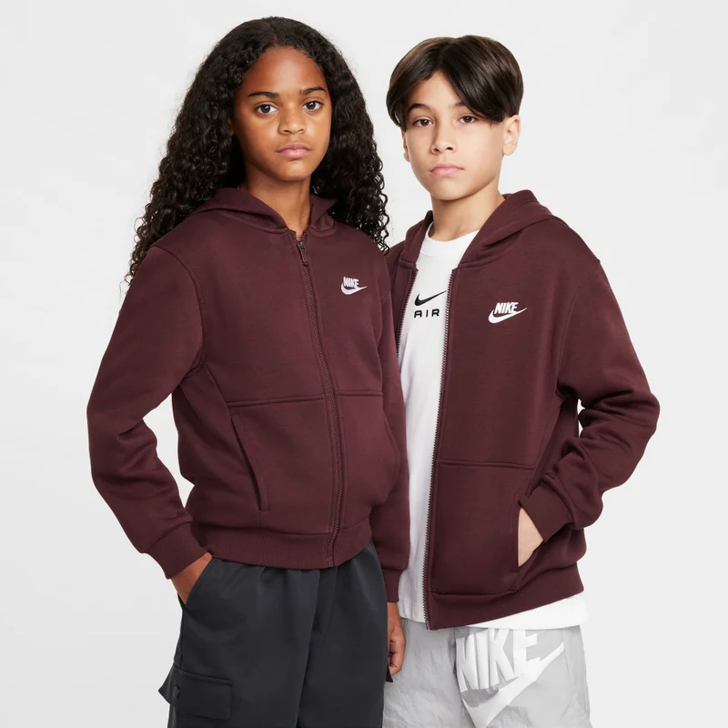 Nike Kids' Sportswear Club Fleece Full-Zip Hoodie