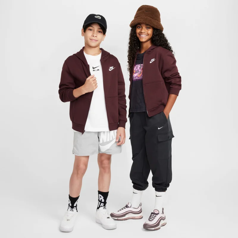Nike Kids' Sportswear Club Fleece Full-Zip Hoodie