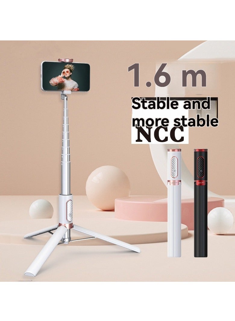 M MIAOYAN Bluetooth Selfie Stick, All-in-One Desktop Phone Live Streaming Tripod, Mini Portable Aluminum Alloy Phone Selfie Stick. - Image 1