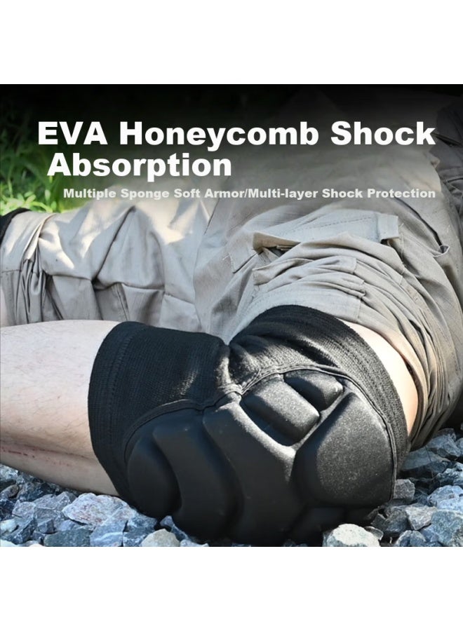 Bamel Baimai'er Tactical Knee And Elbow Pads, Crawling Training Set For New Recruits, Military Training Sportswear, Protective Gear, Thickened Breathable, Anti-fall And Anti-collision - Image 5