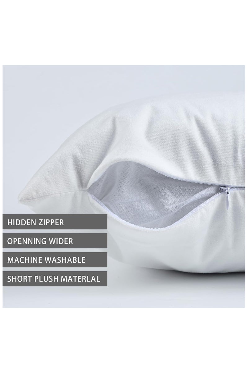 عام "غطاءان للوسائد على الطراز البوهيمي، أغطية وسائد زخرفية باللونين الأزرق البحري والأحمر بتصميمات هندسية وزراعية، من الكتان لديكور المنزل الريفي، لتزيين الأرائك أو الأماكن الخارجية، مقاس 45×45 سم." - Image 4