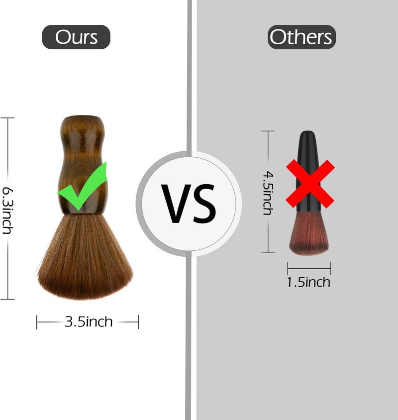 Himart Hair Cutting Barber Cape 2 Pack Professional Haircut Salon Cape for Men Women Children with Neck Duster Brush - Image 2