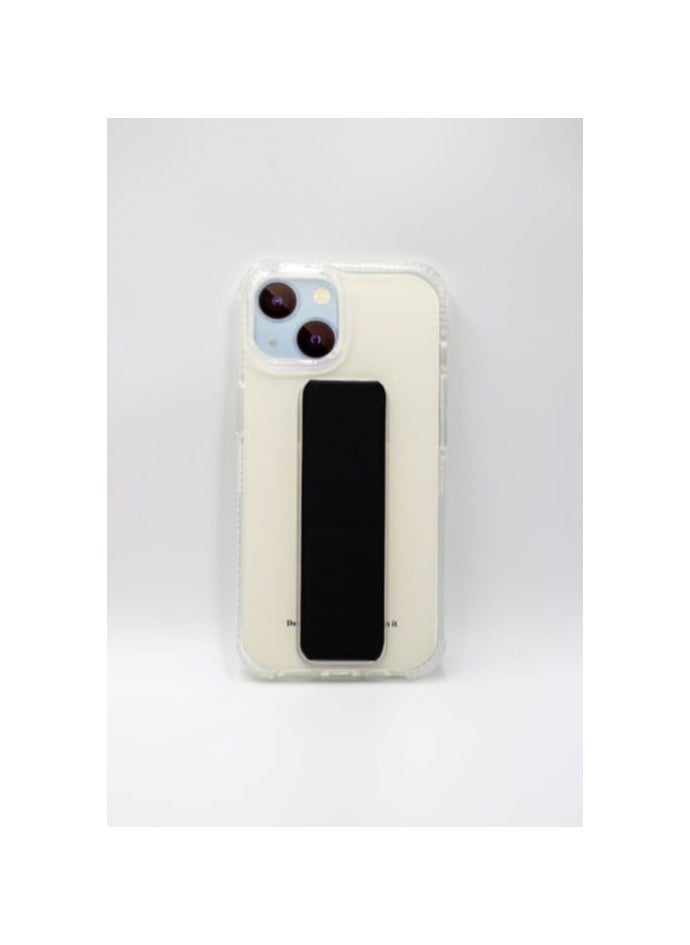 Generic - Transparent Mobile Case With Hand Handle For Phone IPhone 14 - Image 1