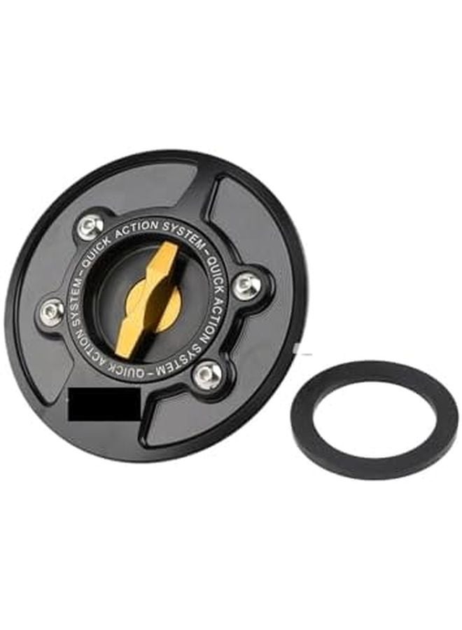 Gold CNC Motorcycle Fuel Tank Cap Key Airbox Oil Tank Cover For BMW R Nine T Scrambler R9T 2014 2018 - Image 1