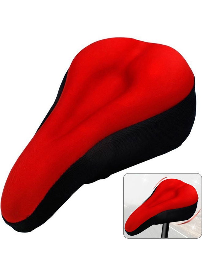 نيبمينينت غطاء وسادة للدراجة مصنوع من السيليكون، باللون الأحمر - Image 2