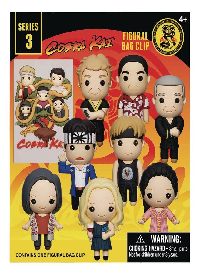 Monogram Cobra Kai 3D Foam Bag Clip - Series 3 - Image 1