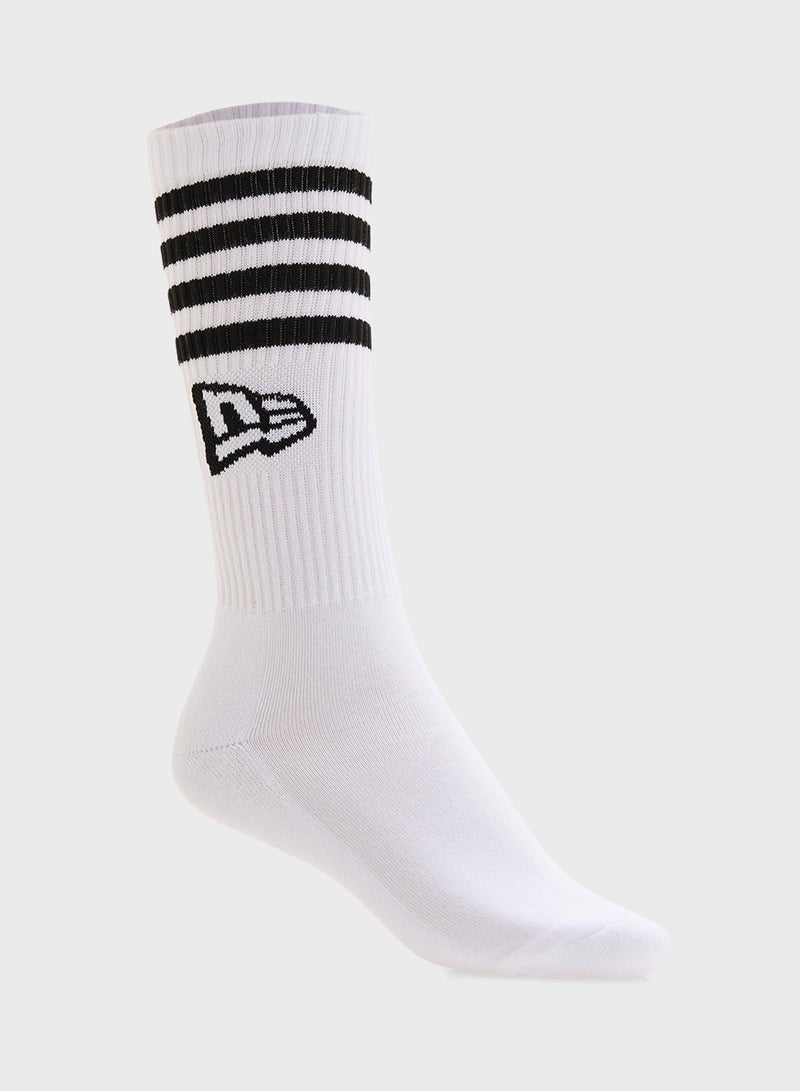 NEW ERA Stripe Crew Socks  - Image 4