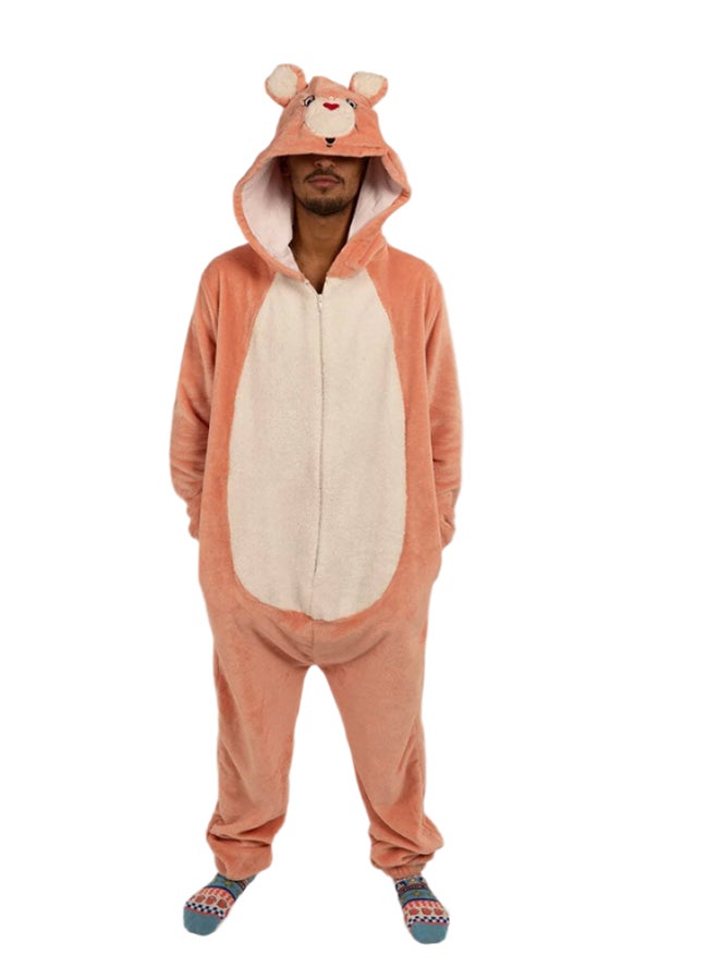 In Your Shoe Pink Bear Onesie - Image 3
