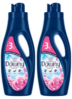 Downy Downy Rose Garden Concentrate Fabric Conditioner Value Pack, 2 x 1 Litre 