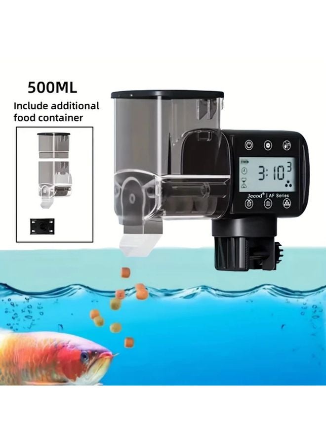 1pc Automatic Fish Tank Feeder Intelligent Timed Aquarium Feeding Device 16 91oz - Image 2