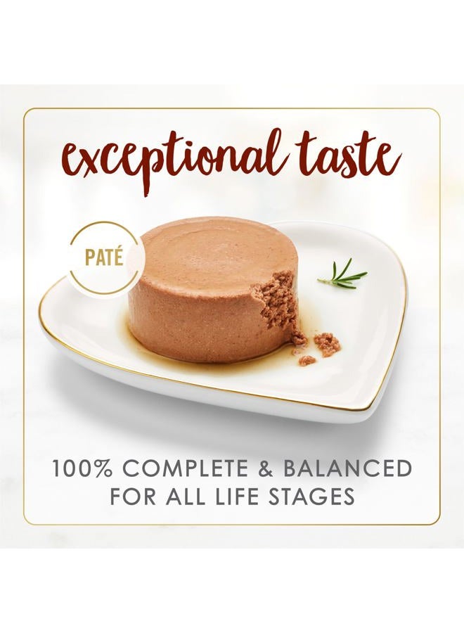 Fancy Feast Purina Grain Free Pate Wet Cat Food, Tender Beef - (24) 3 oz. Cans - Image 2