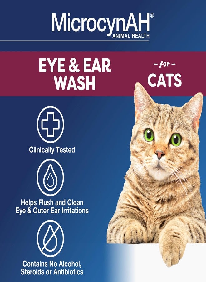MicrocynAH Cat Eye & Ear Wash 3fl oz. - Image 3