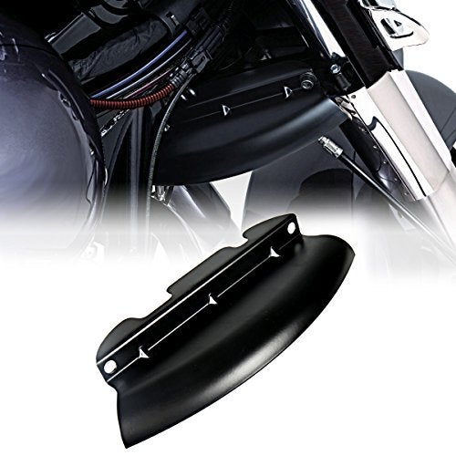Rudyness Black Lower Triple Tree Wind Deflector for Harley Touring Electra Street Glide 2014-2023 Models - Image 1