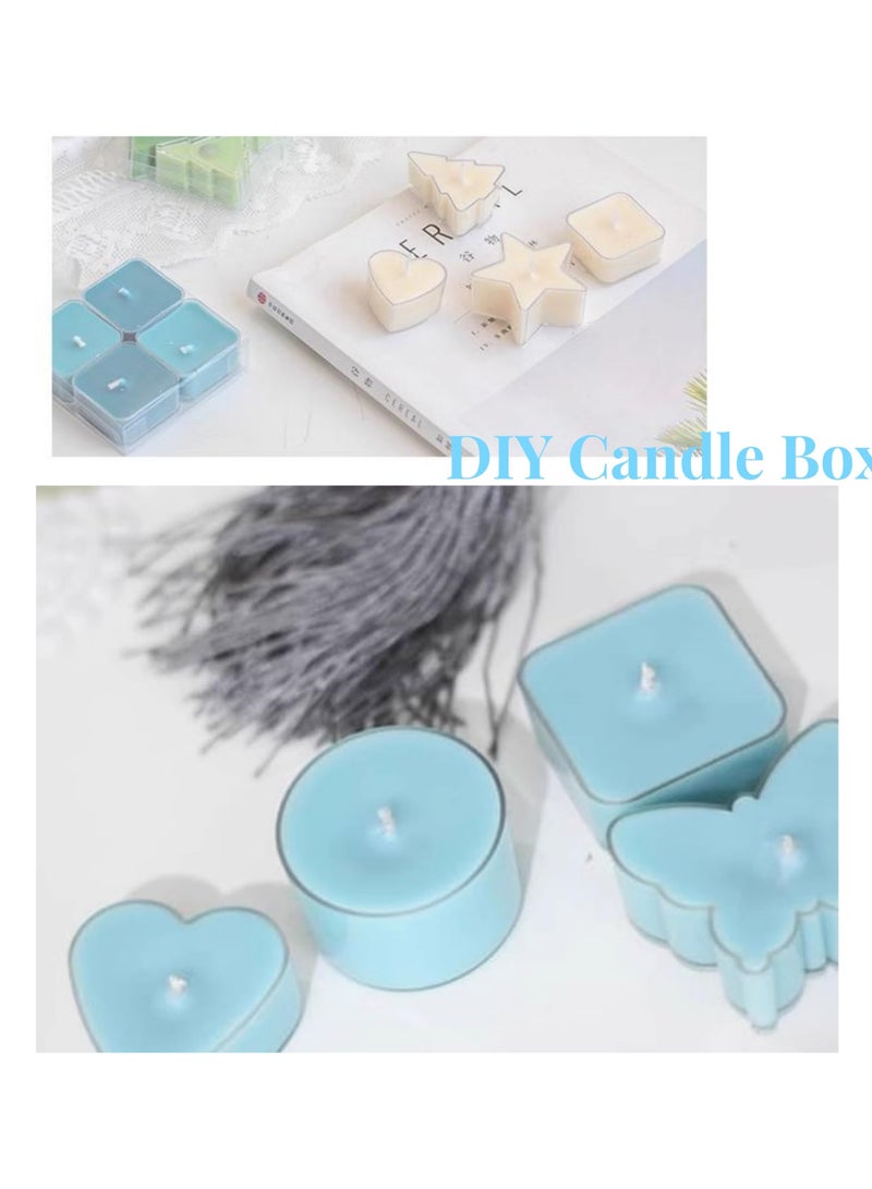 SYOSI Small Acrylic Box with Lid Candy Clear Display Square Cube Transparent Containers for Jewelry Storage Wedding Party Favor Gift 2.2x 2.2x1.7Inch - Image 5