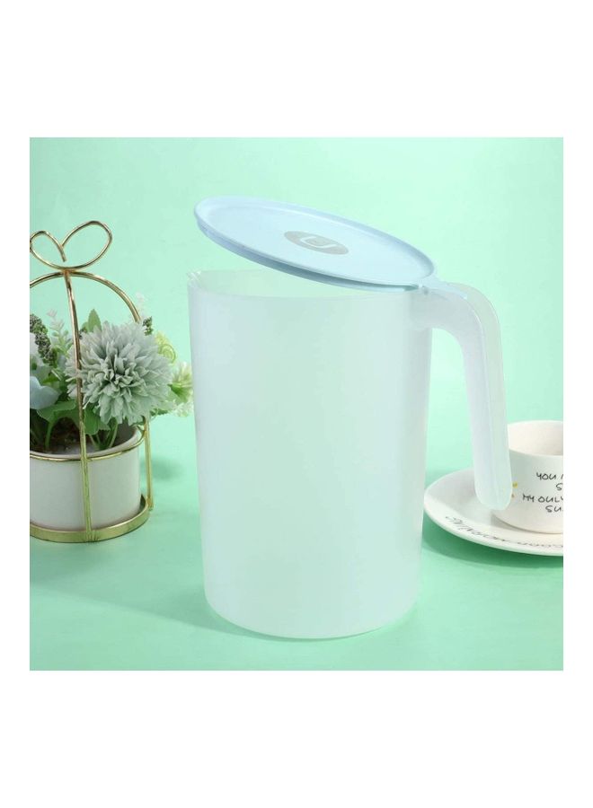 NIBEMINENT Fridge Water Jug With Lid Clear 9.4x12x5cm - Image 3