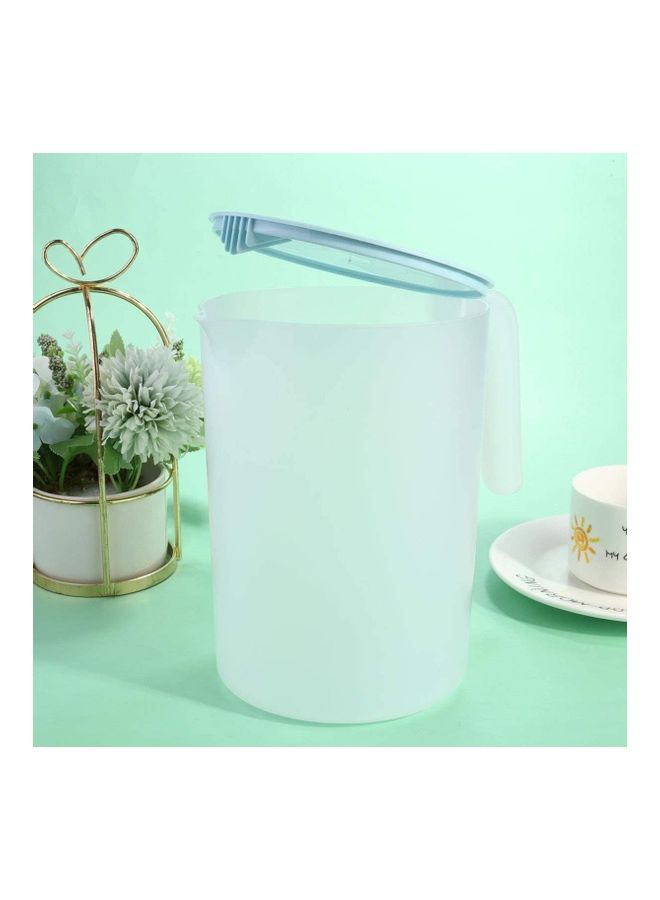 NIBEMINENT Fridge Water Jug With Lid Clear 9.4x12x5cm - Image 4