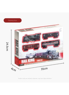 Generic Simulation High-Speed Train Parking Lot Kids Electric Train Set  - Image 1