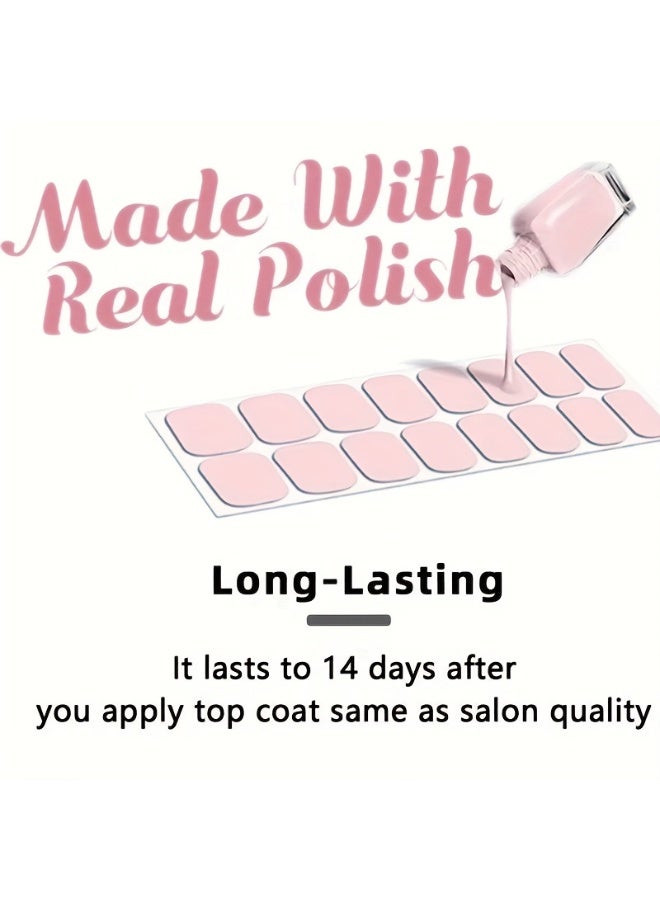 Rozino 8 Sheets Glitter Gel Nail Stickers, Cat's Eye Full Cover Nail Wraps, No Curing Manicure Strips for Women - Image 4