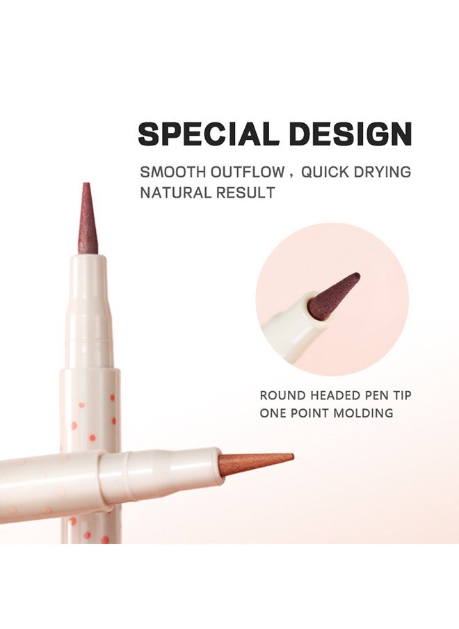Freckle Pen, Freckle Makeup Pen for Face, Soft Dot Spot Pen for Natural Lifelike Makeup, Waterproof Long Lasting Quick Dry Faux Freckle Pen, Soft Artificial Freckles Makeup Face Decoration(03#)