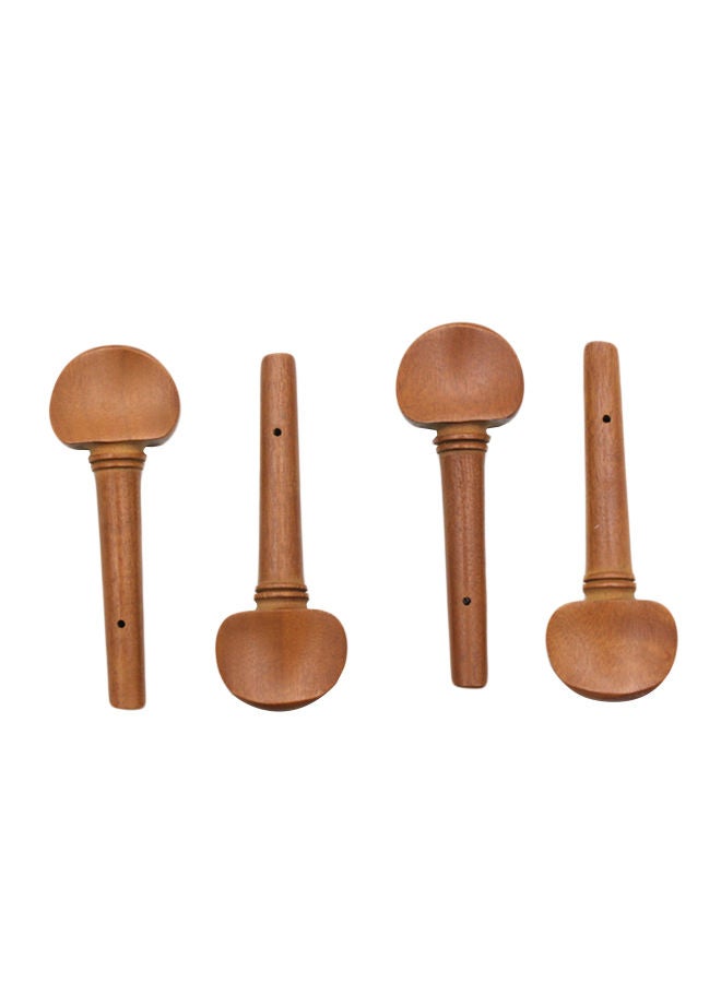 NIBEMINENT 4-Piece Fiddle Tuning Peg For 4/4 Violin - Image 1