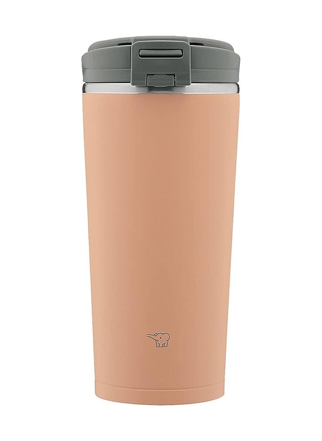 Zojirushi - Stainless Steel Vacuum Insulated Carry Tumbler 0.30L Cinamon Beige - Image 1