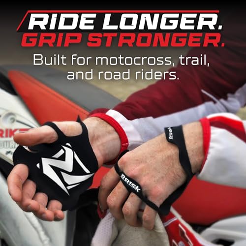 Risk Racing Palm Protectors AntiBlister Hand Guards for Motocross Dirt Bike ATV Riding Vibration Reducing UltraThin Palm Protection Wear Under Gloves Size Extra Large - Image 3