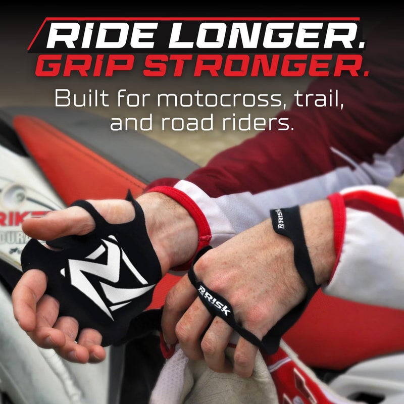 Risk Racing Palm Protectors AntiBlister Hand Guards for Motocross Dirt Bike ATV Riding Vibration Reducing UltraThin Palm Protection Wear Under Gloves Size Extra Large - Image 4