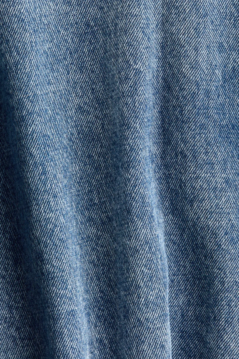 H&M Circle-cut denim skirt