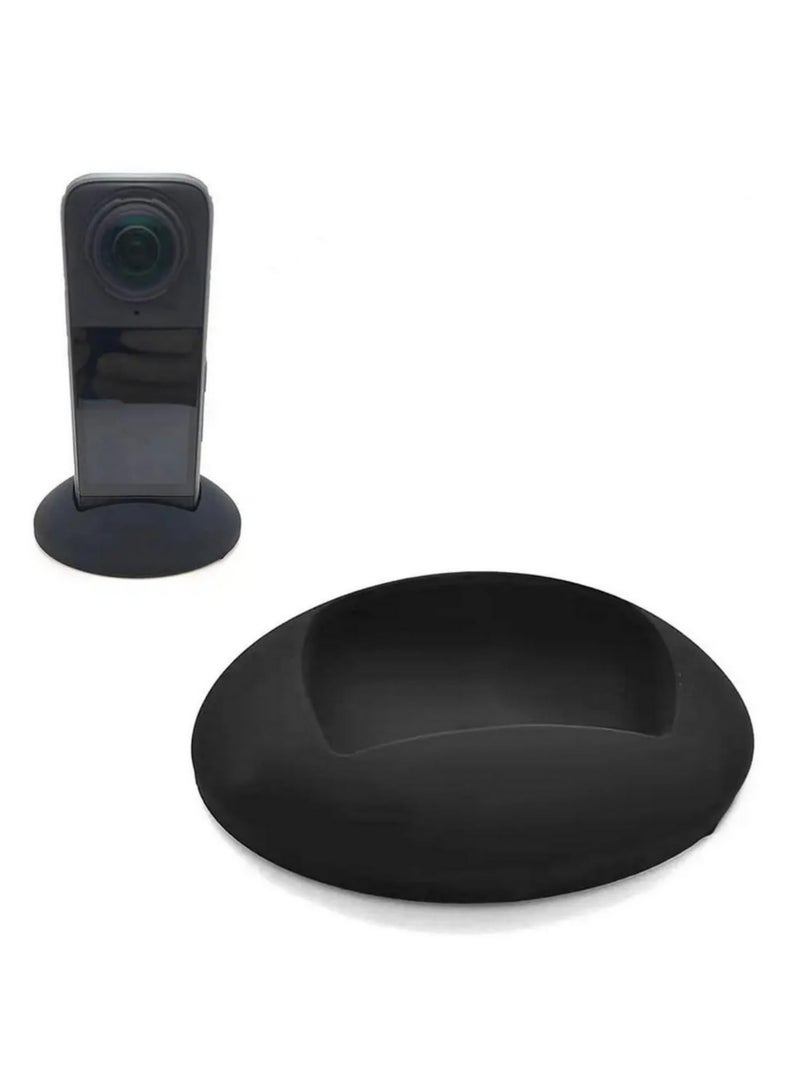 قطعة واحدة من قاعدة السيارة المصنوعة من السيليكون لحامل قاعدة كاميرا الحركة Insta360 X4، حامل سيارة، قاعدة حامل، ملحقات كاميرا الحركة. - Image 1