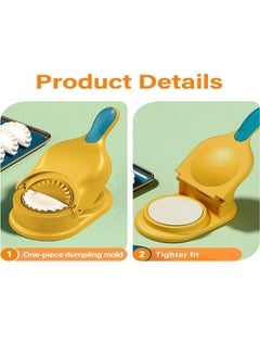 Dumpling Maker 2 in 1 Dumpling Maker Dumpling Press Momo Maker Dumpling Maker Ghughra Momos Maker Machine Dumpling Puri Press Momos Mould for Gujiya Ghughra Momos Making Dough Press