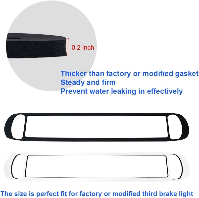 MOFORKIT 3rd Third Brake Light Seal Gasket for Chevy Silverado GMC Sierra 2007-2013 - Image 3