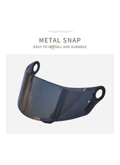 NIBEMINENT Motorcycle Anti-Scratch Wind Shield Helmet Lens Visor  - Image 2