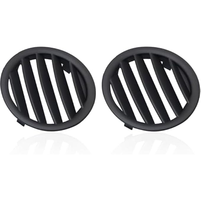 rayihni Front Air Conditioner Vent Grille Black Left  Right Side Compatible With Ford Focus 20052007 Dash Ac Air Vent Grille Cover  5S4Z19E630Aac 5S4Z19E630Aaa - Image 2