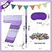 PCFING 20 Inch Number 7 Piata Purple Silver with 30 Inch Piata Stick Blindfold Confetti for Boy Girl Kids Birthday Party Decorations Anniversary Celebration Fiesta - Image 4