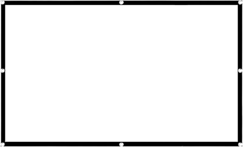 شاشة عرض خارجية قابلة للطي مقاس 100 بوصة، محمولة للسينما المنزلية في الفناء الخلفي والتخييم - Image 1