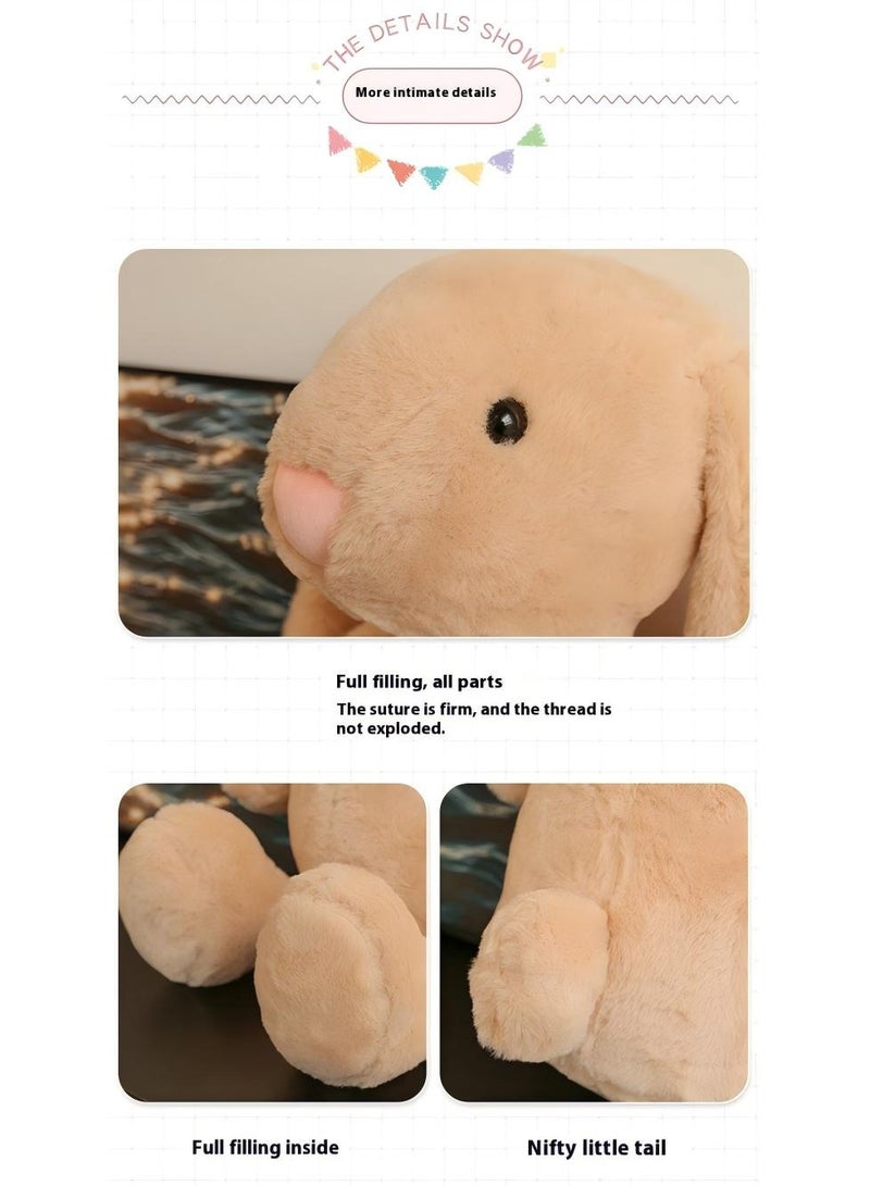 SISGL Snuggle Bonnie Bunny Plush Toy Super Soft Stuffed Animal For Gifts Birthday Wedding Party Favors - Image 5