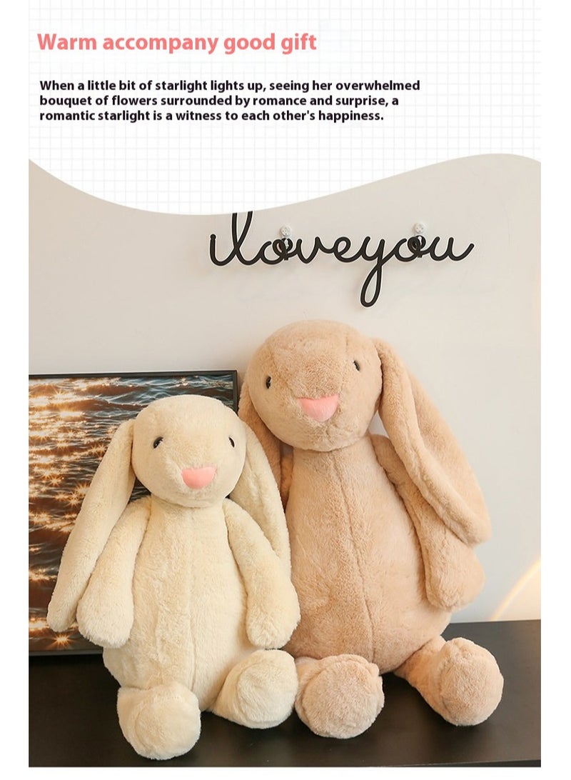 SISGL Snuggle Bonnie Bunny Plush Toy Super Soft Stuffed Animal For Gifts Birthday Wedding Party Favors - Image 3