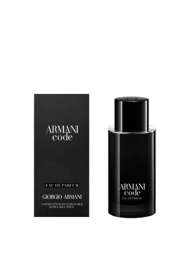 GIORGIO ARMANI ARMANI CODE EAU DE PARFUM REFILLABLE 75ml - Image 2