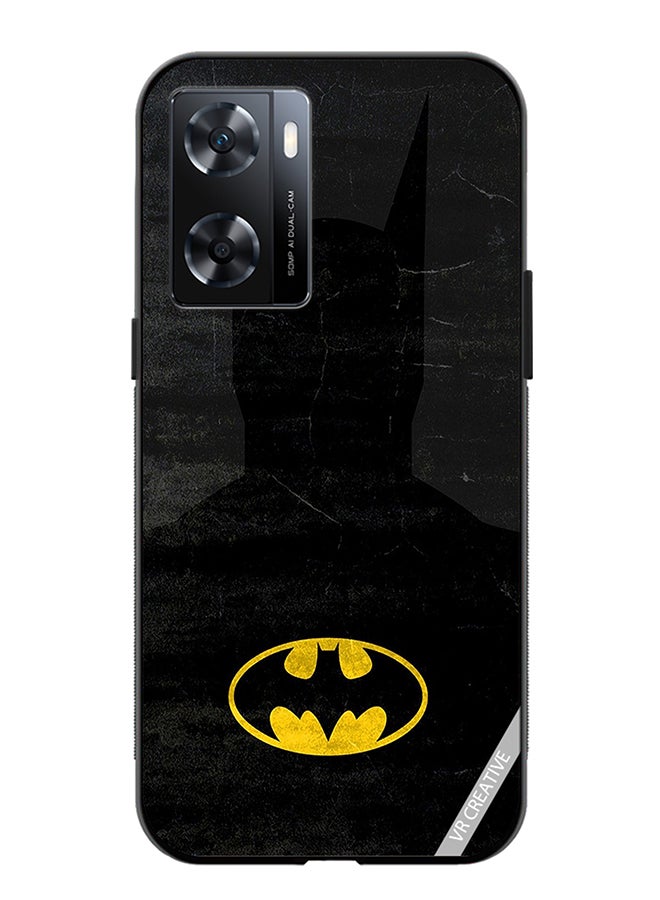 VR CREATIVE Protective Case Cover For Oppo A57/A77s Batman Design Multicolour - Image 1