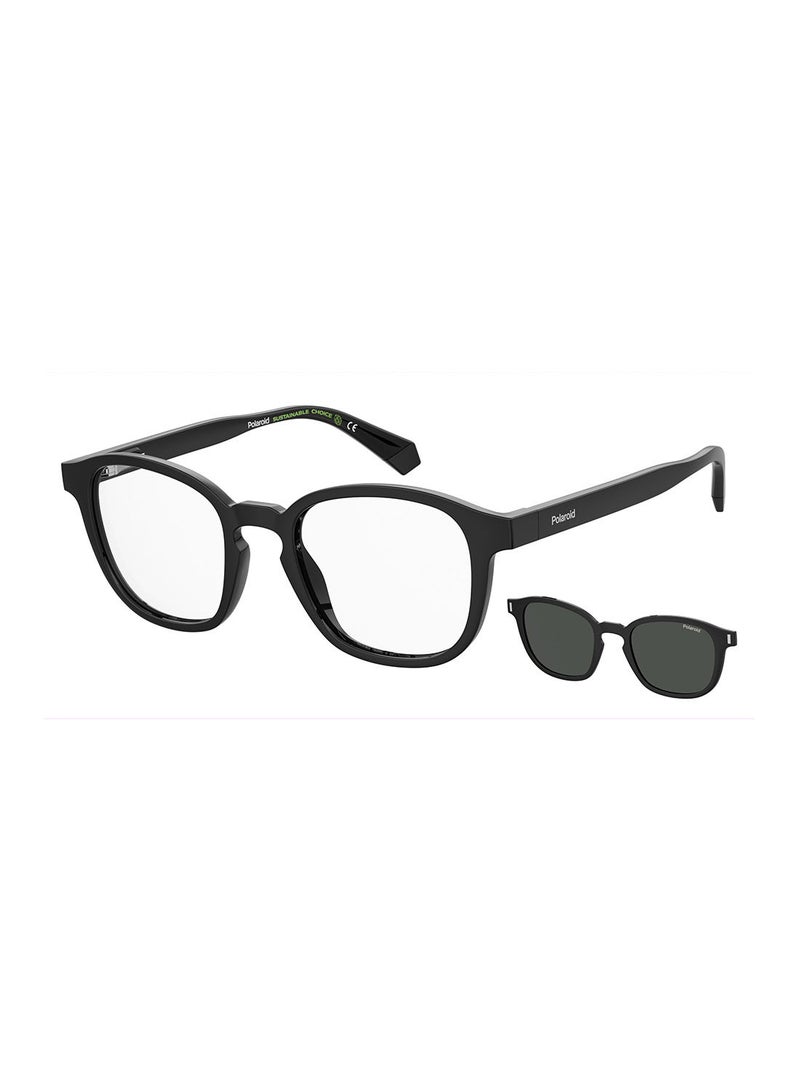Polaroid Unisex UV Protection Square Sunglasses - Pld 6203/Cs Black 49 - Lens Size: 49 Mm - Image 5