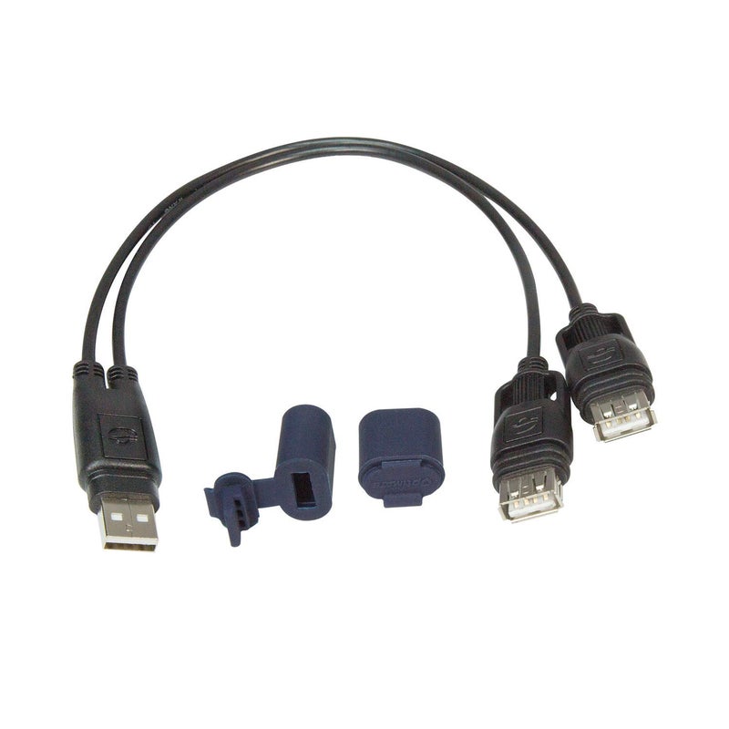 TecMate Optimate USB Cable O-110, USB Y-Splitter, with Weatherproof Connection System - Image 4