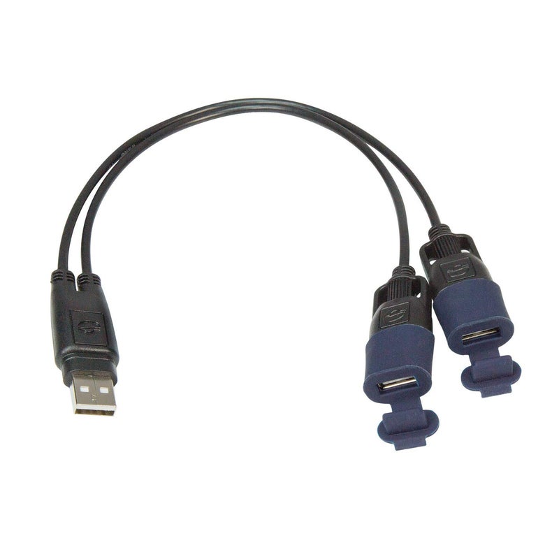 TecMate Optimate USB Cable O-110, USB Y-Splitter, with Weatherproof Connection System - Image 3